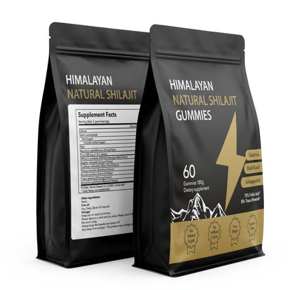 SHILAJIT HIMALAYA 60 GUMMIES